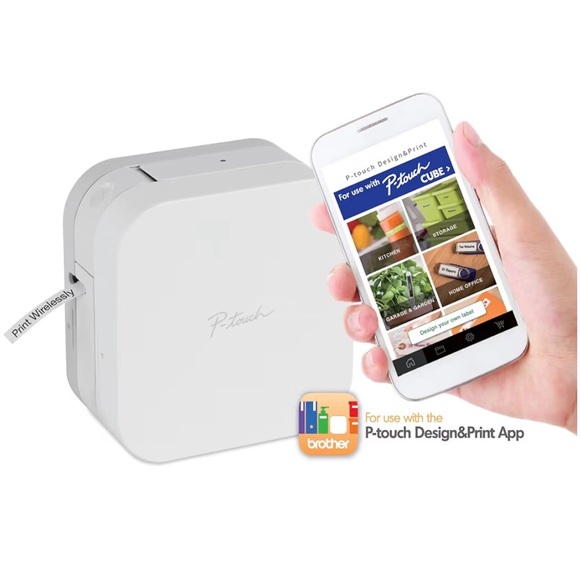 Brother White Label Printer -Like New - Picture 2 of 2